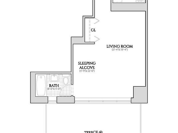 2nd image of 200 W 60th St APT 5B