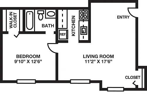 Floor plan Rimini