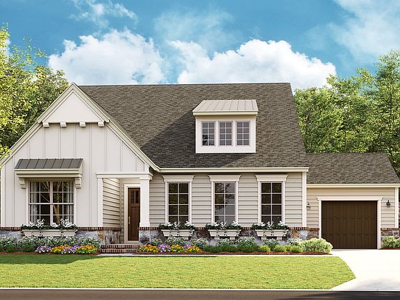 Balboa A - American Cottage 3-Car Side Load Garage Not available in Riverchase Estates Note R