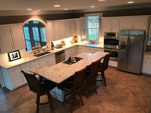 Large open kitchen