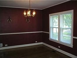 new paint in dining room