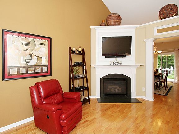 Gas Fireplace in Living Room