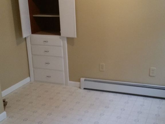 eat-in area with built in pantry