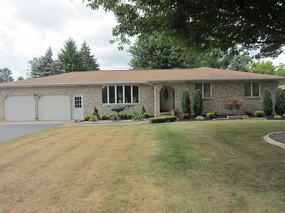 Front of house w/landscaping