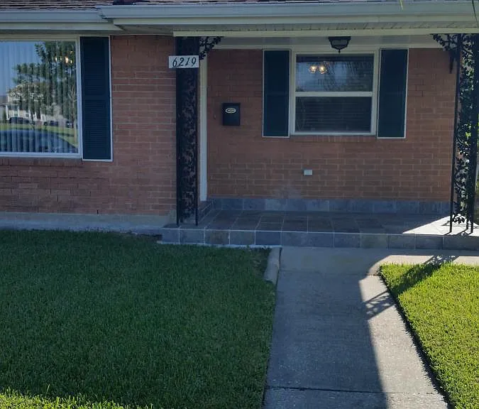 front of rental