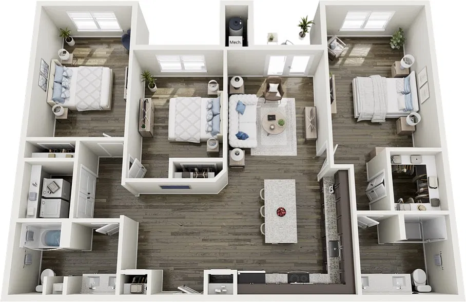 Floor plan C1