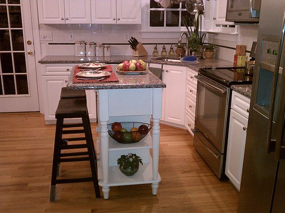 view of only third of kitchen