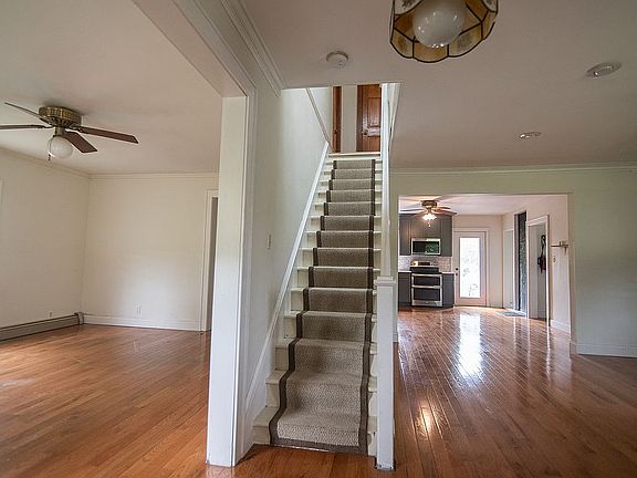 living room and family room