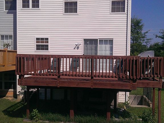 Back Exterior, with deck