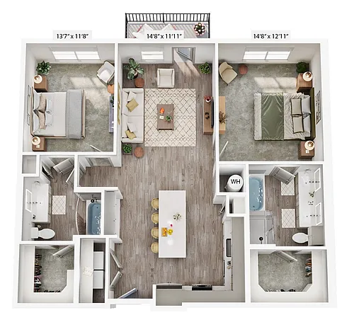 Floor plan B4