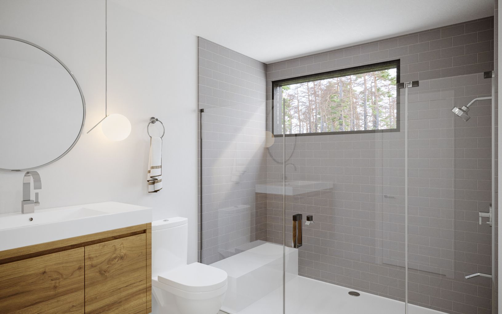  Bathroom-3D Rendering