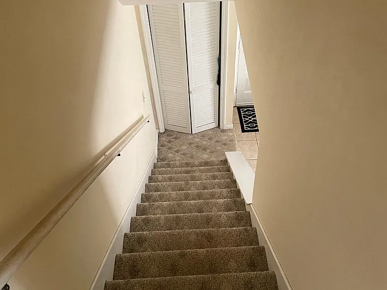 Stairs from top floor.