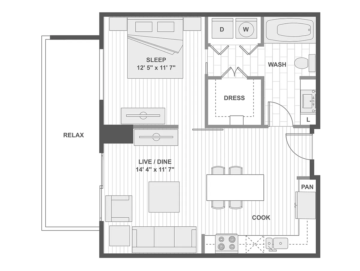 Floor plan A1