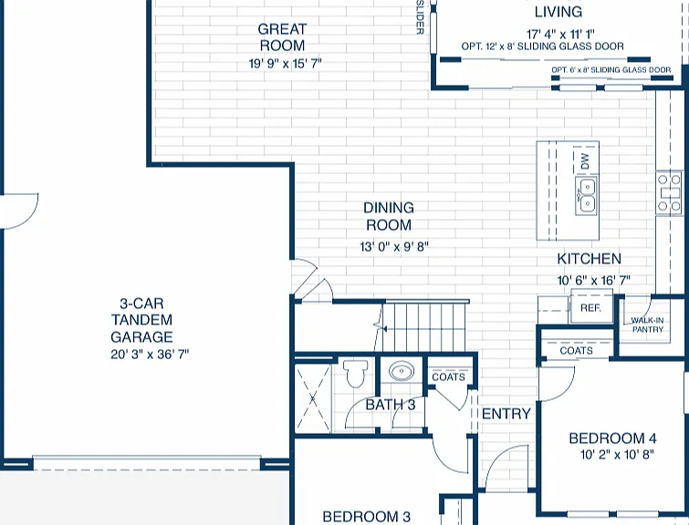 First floor plan