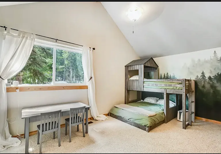 large second bedroom has two large closets