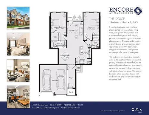 Floor plan Dolce