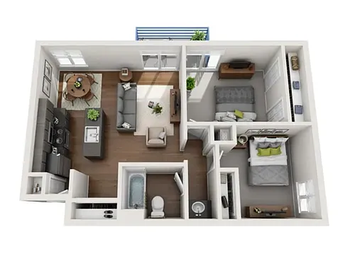 Floor plan Van Gogh
