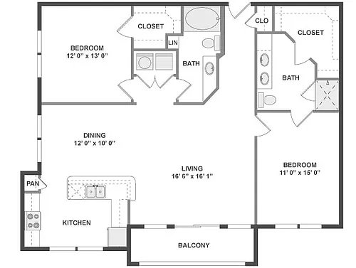 Floor plan 16-B4