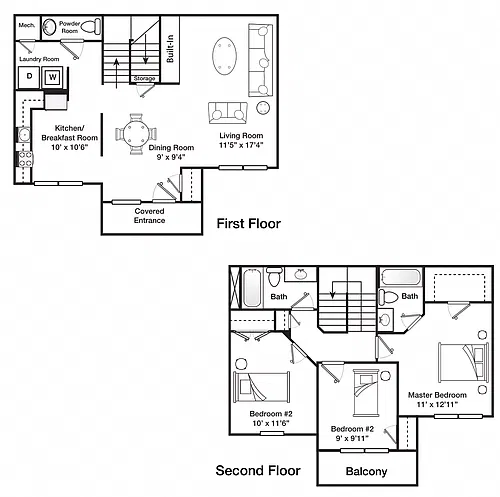 Floor plan Delaware
