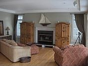 beautiful trim and pottery barn colors