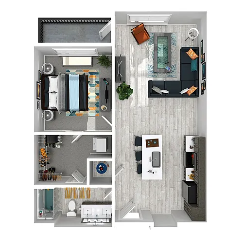 Floor plan Pullman B
