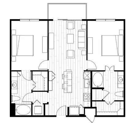 Floor plan B21