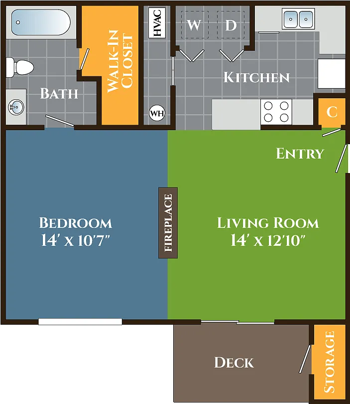 Floor plan Acadia