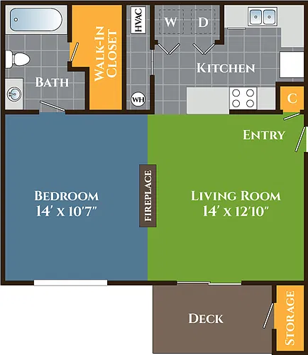 Floor plan Acadia