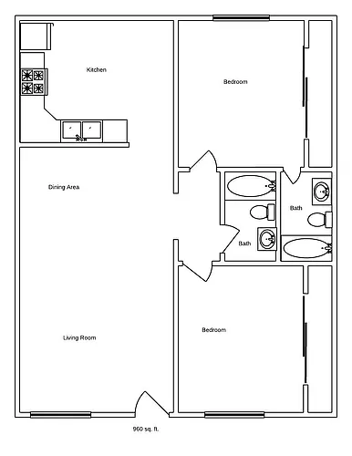 Floor plan Redwood