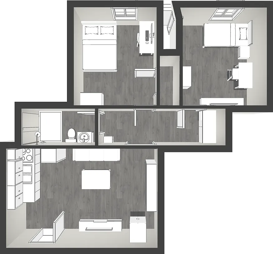 Comfortable 2BR Student Pad — Photo 4