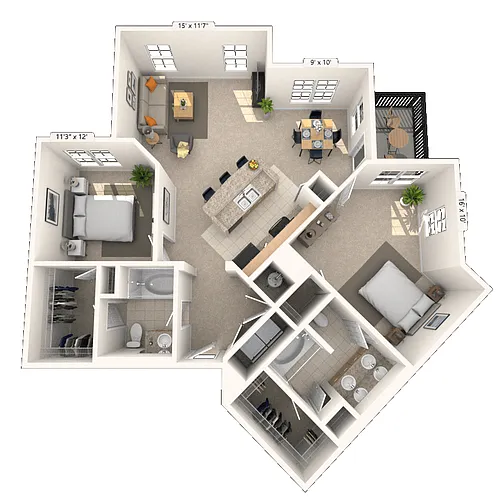 Floor plan 22C