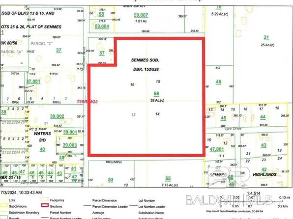 0 Firetower Rd, Semmes, AL 36575