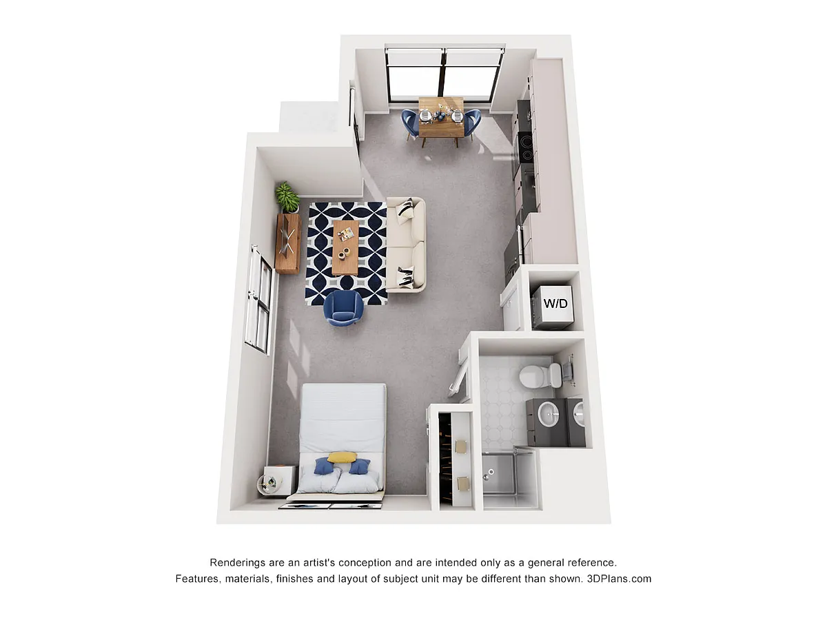 Floor plan Studio