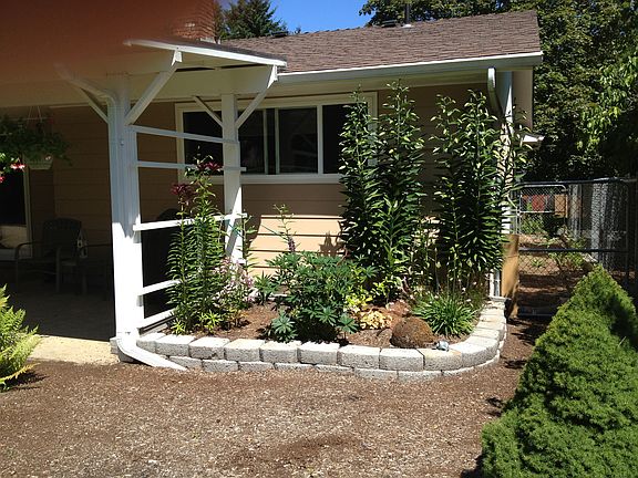 Patio planter - summer