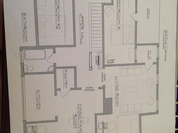 Rough blue print of space