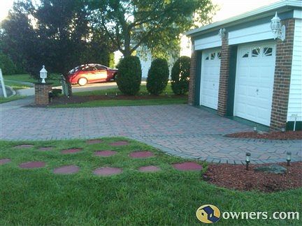 Drive way (2) car garage