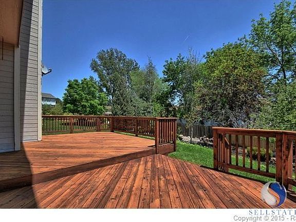 The large two-tier deck is ready for your BBQ grill with a gas hook-up. Recently stained and just waiting for you furniture.