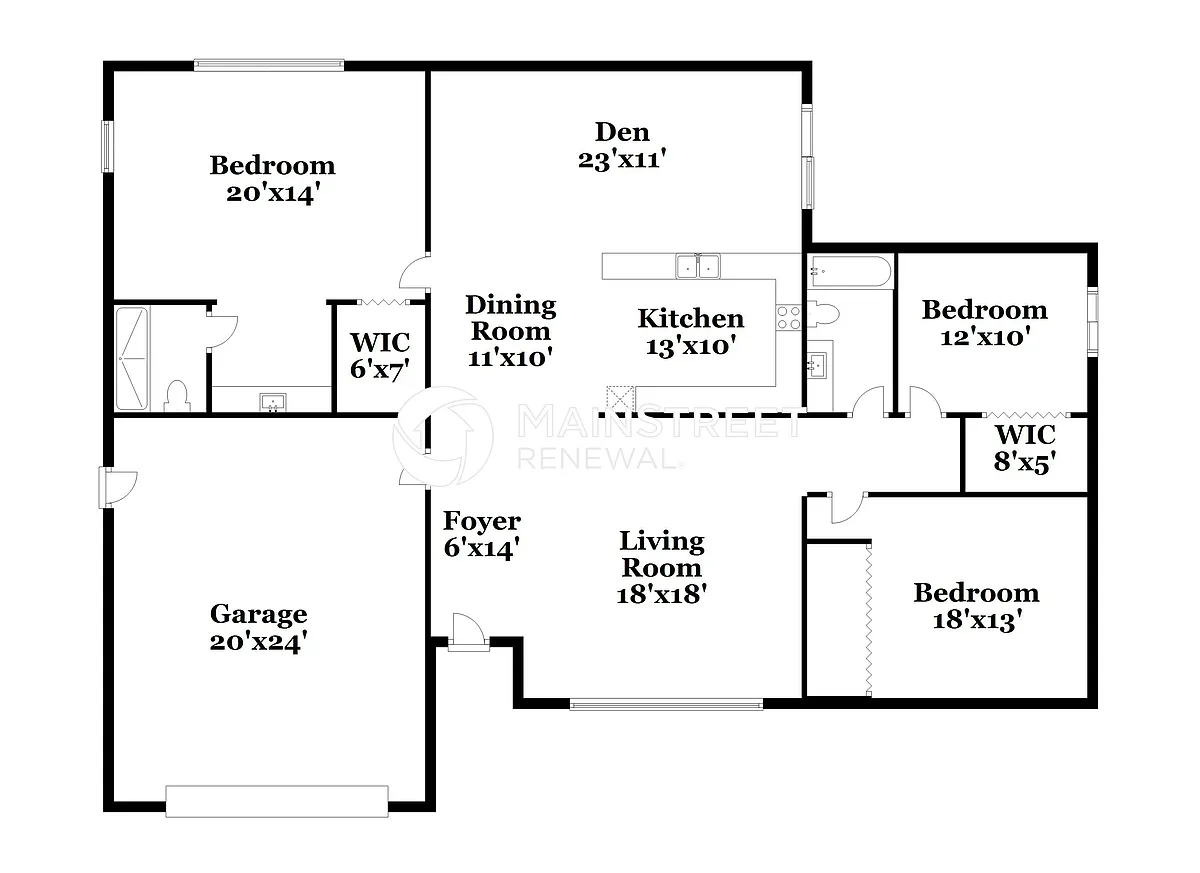 Floor Plan - 4325 Timor Pl