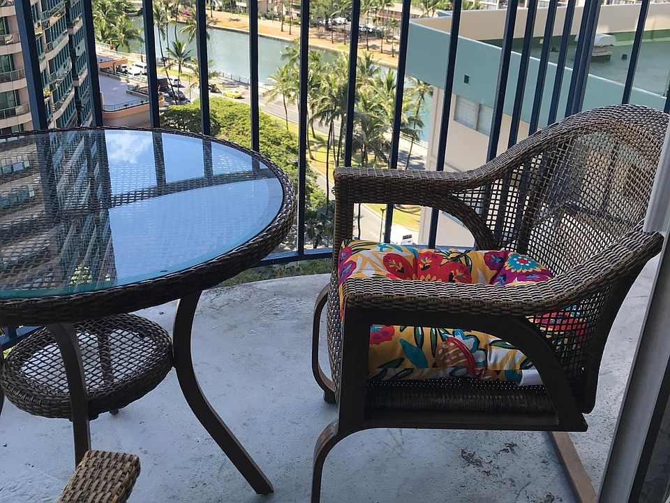 lanai and Ala Wai Canal