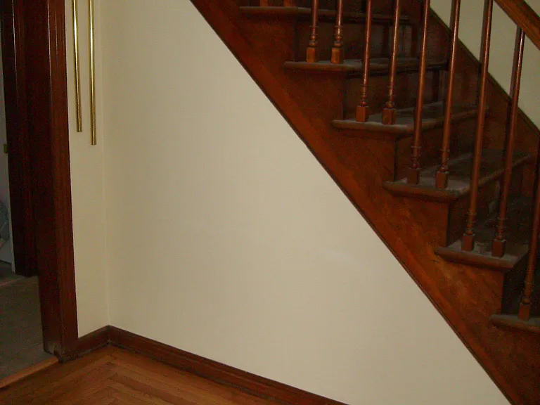 living room staircase to second floor