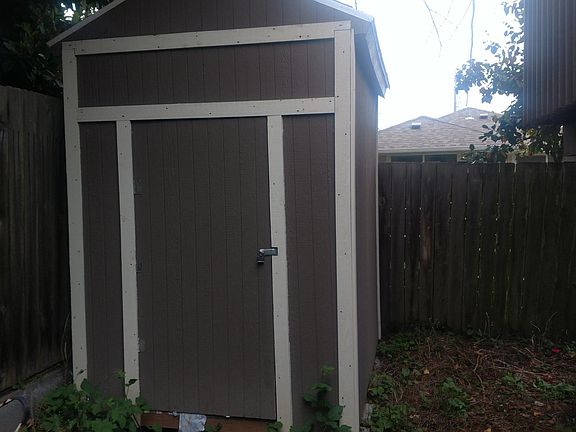 Large storage shed