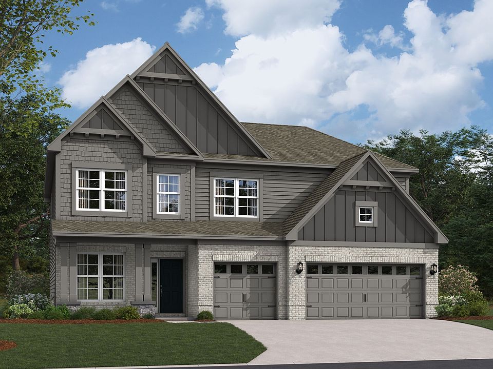 Drake Elevation E with Optional Brick