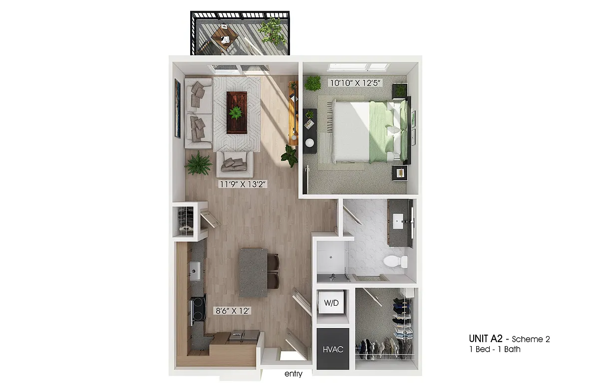 Floor plan A2 Essential Living