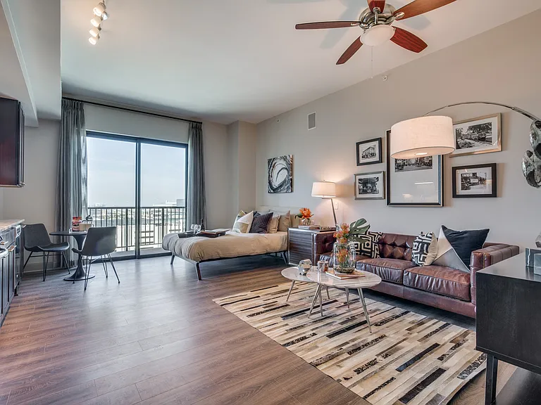 Spacious area with natural light.