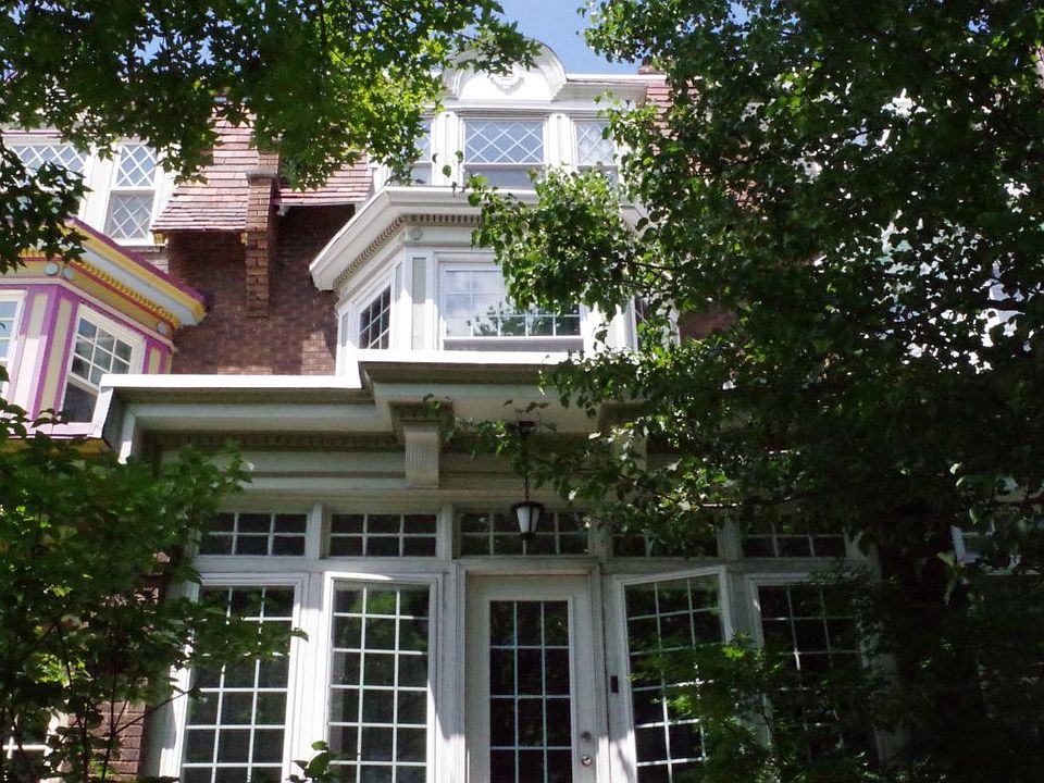 Front of our Porch Front rowhome on one of the "25 Most Beau