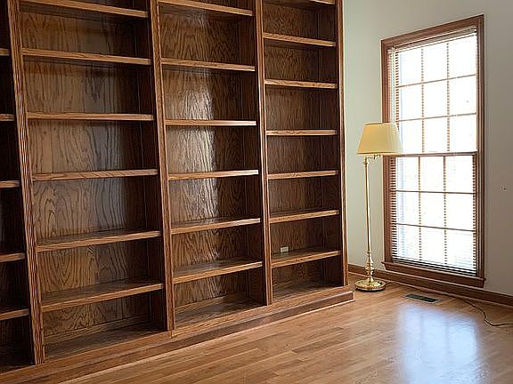 Downstairs office/library