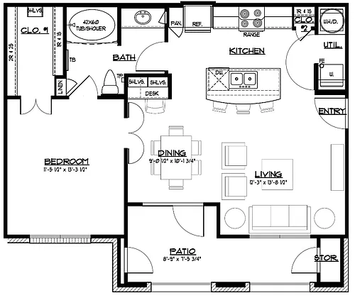 Floor plan A1