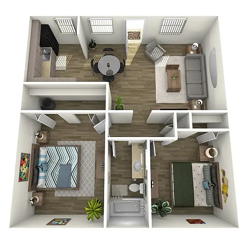 Floor plan The Hibiscus