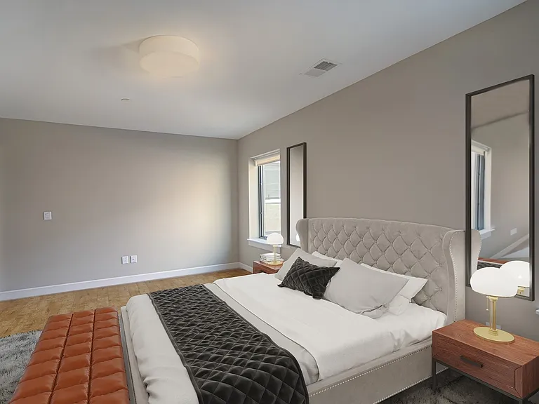Spacious bedrooms with plenty of natural light