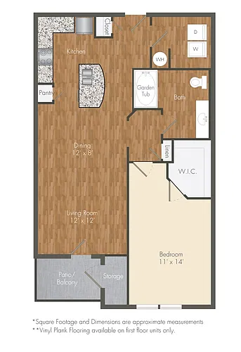 Floor plan A4 - The Montreal
